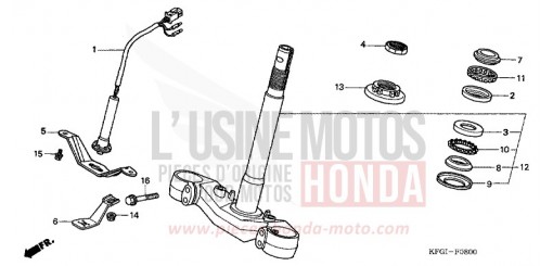 TIGE DE DIRECTION FES2505 de 2005